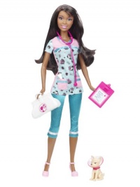 Barbie I Can Be Pet Vet African American Doll