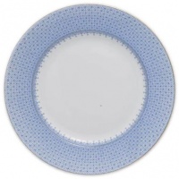 Mottahedeh Cornflower Lace Dinner Plate 10 in Mottahedeh Cornflower Lace Dinner Plate 10 in