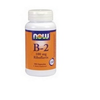 NOW Foods Vitamin B-2 (riboflavin), 100 Capsules / 100mg (Pack of 3) NOW Foods Vitamin B-2 (riboflavin), 100 Capsules / 100mg (Pack of 3)