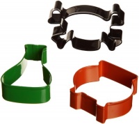 Wilton Mad Scientist 3-Piece Metal Cookie Cutter Set Wilton Mad Scientist 3-Piece Metal Cookie Cutter Set