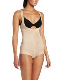 Heavenly Shapewear Women's Wear Your Own Bra Zip Front Bodysuit