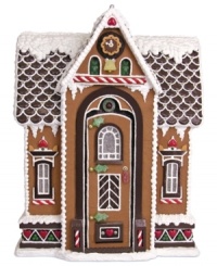 When they're not in his workshop, Santa's little helpers prep for Christmas in his Victorian chalet. Handcrafted like a gingerbread house, it's decked for the holidays year-round with a fudge-brown roof, cookie clock and frosted trim. When they're not in his workshop, Santa's little helpers prep for Christmas in his Victorian chalet. Handcrafted like a gingerbread house, it's decked for the holidays year-round with a fudge-brown roof, cookie clock and frosted trim.