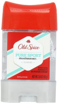 Old Spice High Endurance Clear Gel Pure Sport Scent Men's Anti-Perspirant & Deodorant 3 Oz (Pack of 6) Old Spice High Endurance Clear Gel Pure Sport Scent Men's Anti-Perspirant & Deodorant 3 Oz (Pack of 6)