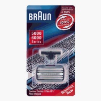 Braun 5000/6000FC- XP 31B Flex Integral Foil/Cutterblock Replacement Pack, Black Braun 5000/6000FC- XP 31B Flex Integral Foil/Cutterblock Replacement Pack, Black