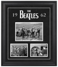 The Beatles 1962 Framed Presentation - 27 X 23 The Beatles 1962 Framed Presentation - 27 X 23