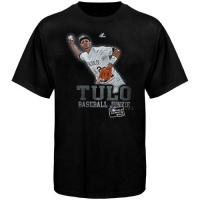 MLB Majestic Troy Tulowitzski Colorado Rockies #2 Youth Tulo Baseball Junkie T-Shirt - Black