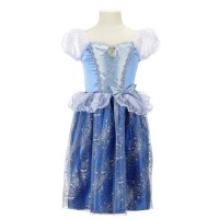 Disney Princess Sparkle Blue Dress - Cinderella 4-6X Disney Princess Sparkle Blue Dress - Cinderella 4-6X