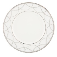 Lenox 822921 Iced Pirouette Accent Plate, White Lenox 822921 Iced Pirouette Accent Plate, White