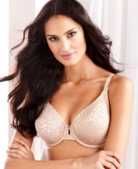 Seamless support helps you achieve your most attractive silhouette ever. The contour cups of Olga's Underwire Lift Side Support bra are subtly decorated with a great burnout animal print mesh overlay. Seamless support helps you achieve your most attractive silhouette ever. The contour cups of Olga's Underwire Lift Side Support bra are subtly decorated with a great burnout animal print mesh overlay.