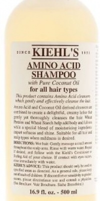 Kiehls - Amino acid Shampoo w/ Pure Coconut Oil - 16 oz. Kiehls - Amino acid Shampoo w/ Pure Coconut Oil - 16 oz.