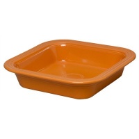 Fiesta 9-Inch by 9-Inch Square Baker, Tangerine Fiesta 9-Inch by 9-Inch Square Baker, Tangerine