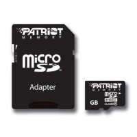 Patriot Signature 16 GB MicroSDHC Class 4 Flash Memory Card with Standard SD Adapter PSF16GMCSDHC43P Patriot Signature 16 GB MicroSDHC Class 4 Flash Memory Card with Standard SD Adapter PSF16GMCSDHC43P