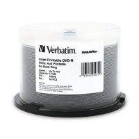 Verbatim 95079 4.7 GB up to 16x DataLifePlusWhite Inkjet PrintableHub Printable Recordable Disc DVD-R 50-Disc Spindle Verbatim 95079 4.7 GB up to 16x DataLifePlusWhite Inkjet PrintableHub Printable Recordable Disc DVD-R 50-Disc Spindle