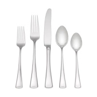 Gorham Sabrina 45-Piece Stainless Flatware Set Gorham Sabrina 45-Piece Stainless Flatware Set