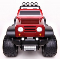 Blue Hat RC Off Road Safari Truck, Red Blue Hat RC Off Road Safari Truck, Red