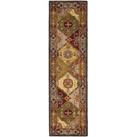 Safavieh Heritage Collection HG512B Handmade Multicolor Hand-Spun Wool Area Rug, 3-Feet by 5-Feet Safavieh Heritage Collection HG512B Handmade Multicolor Hand-Spun Wool Area Rug, 3-Feet by 5-Feet