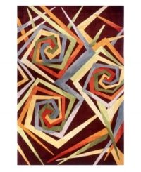 Tragically hip and undeniably cool, these jagged vortexes of muted hues graced the homes of 1950's era glitterati and the walls in museums of contemporary art. The most important decorative art movements of the 20th-century are all utilized in designing these classically beautiful, yet modern rugs. Hints of 1910's Vienna Secession, 1930's Art Deco and 1950's Abstract Expressionism can be found in each piece. Meticulously hand-tufted and hand-carved of pure wool. Tragically hip and undeniably cool, these jagged vortexes of muted hues graced the homes of 1950's era glitterati and the walls in museums of contemporary art. The most important decorative art movements of the 20th-century are all utilized in designing these classically beautiful, yet modern rugs. Hints of 1910's Vienna Secession, 1930's Art Deco and 1950's Abstract Expressionism can be found in each piece. Meticulously hand-tufted and hand-carved of pure wool.
