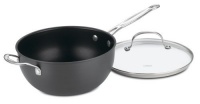 Cuisinart 6354-24H Chef's Classic Nonstick Hard-Anodized 4-Quart Chef's Pan with Helper Handle and Glass Cover Cuisinart 6354-24H Chef's Classic Nonstick Hard-Anodized 4-Quart Chef's Pan with Helper Handle and Glass Cover