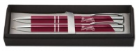 National Design Atlanta Braves Tres-Chic Pen and Pencil Set (12680-GCM) National Design Atlanta Braves Tres-Chic Pen and Pencil Set (12680-GCM)