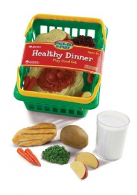 Learning Resources Pretend & Play Healthy Dinner Basket Learning Resources Pretend & Play Healthy Dinner Basket