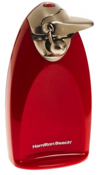 Hamilton Beach Ensemble Tall Can Opener, Red Hamilton Beach Ensemble Tall Can Opener, Red