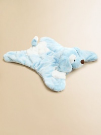 This adorably cute puppy has an extra-soft and extra-thick fabric top with a soft, thin fabric underside and satin paw pads making it the perfect item for babies to lounge on in style!24H X 24W X 6DPolyesterMachine washRecommended for ages 0 and upImported This adorably cute puppy has an extra-soft and extra-thick fabric top with a soft, thin fabric underside and satin paw pads making it the perfect item for babies to lounge on in style!24H X 24W X 6DPolyesterMachine washRecommended for ages 0 and upImported