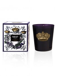 This candle is a blend of evergreen and balsam fir needles combined with rich woods and a sparkling citrus accord. A portion of the proceeds from the sales of Sir Elton John's Holiday candle will benefit the Elton John AIDS Foundation. Burn time is about 60 hours. This candle is a blend of evergreen and balsam fir needles combined with rich woods and a sparkling citrus accord. A portion of the proceeds from the sales of Sir Elton John's Holiday candle will benefit the Elton John AIDS Foundation. Burn time is about 60 hours.