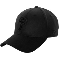 MLB New Era Philadelphia Phillies 39Thirty Tonal Classic Flex Hat - Black MLB New Era Philadelphia Phillies 39Thirty Tonal Classic Flex Hat - Black