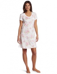 Carole Hochman Women's Floral Teapots Sleepshirt Carole Hochman Women's Floral Teapots Sleepshirt