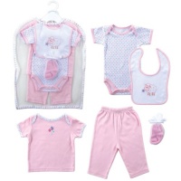 Hudson Baby Gift Collection, 6 Piece, 0-3 Months Hudson Baby Gift Collection, 6 Piece, 0-3 Months