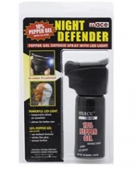 Mace Pepper Spray Night Defender 10% Pepper Gel Mace Pepper Spray Night Defender 10% Pepper Gel
