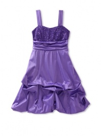 Ruby Rox Kids Girls 7-16 Sequin Top Pick Up Dress, Grape, 14 Ruby Rox Kids Girls 7-16 Sequin Top Pick Up Dress, Grape, 14