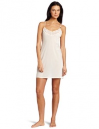 Calvin Klein Women's Ck Lace Chemise, Ivory, Small Calvin Klein Women's Ck Lace Chemise, Ivory, Small