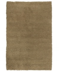 Nothing creates a more luxurious foundation than a rich, felted wool rug in a soothing tan hue. This plush piece features an undeniably soft hand, created with the finest hand-woven New Zealand wool. Nothing creates a more luxurious foundation than a rich, felted wool rug in a soothing tan hue. This plush piece features an undeniably soft hand, created with the finest hand-woven New Zealand wool.