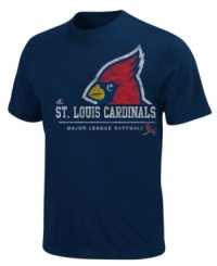 Loud and proud. Get the crowd going and cheer on your St. Louis Cardinals in this MLB graphic t-shirt from Majestic. Loud and proud. Get the crowd going and cheer on your St. Louis Cardinals in this MLB graphic t-shirt from Majestic.