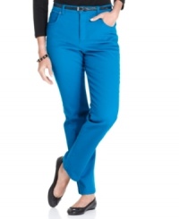 Charter Club's straight-leg jeans are casual day essentials. Rendered in a chic colored wash, they work throughout the seasons. Charter Club's straight-leg jeans are casual day essentials. Rendered in a chic colored wash, they work throughout the seasons.