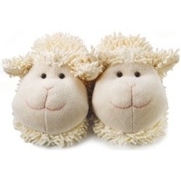 Fuzzy Friends Slippers Lamb 10 by Aroma Home Fuzzy Friends Slippers Lamb 10 by Aroma Home