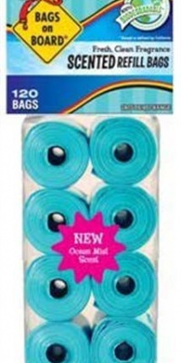 Bags on Board Scented Bag Refill Pack, 120 Bags