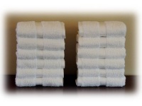 Martex Hospitality Hand Towels - 12-Pack (White) Martex Hospitality Hand Towels - 12-Pack (White)