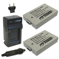 Wasabi Power Battery (2-Pack) and Charger for Canon BP-110, CG-110 and Canon VIXIA HF R20, HF R21, HF R200 Wasabi Power Battery (2-Pack) and Charger for Canon BP-110, CG-110 and Canon VIXIA HF R20, HF R21, HF R200