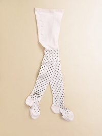 These pint-sized tights add an adorable touch to every outfit, with a dotted pattern, grosgrain bow and mother-of-pearl adornment.Elastic waistband80% cotton/19% polyamide/1% elastaneMachine washMade in France These pint-sized tights add an adorable touch to every outfit, with a dotted pattern, grosgrain bow and mother-of-pearl adornment.Elastic waistband80% cotton/19% polyamide/1% elastaneMachine washMade in France