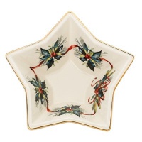 Lenox WINTER GREETINGS STAR BOWL Lenox WINTER GREETINGS STAR BOWL