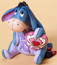 Disney Traditions by Jim Shore Eeyore with Heart Figurine, 6-1/2-Inch Disney Traditions by Jim Shore Eeyore with Heart Figurine, 6-1/2-Inch