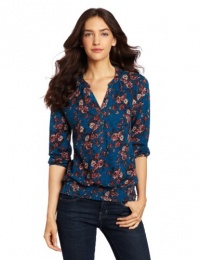 Lucky Brand Women's Ikat Garden Sylvia Top