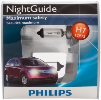 Philips H7 NightGuide Headlight Bulb, Pack of 2 Philips H7 NightGuide Headlight Bulb, Pack of 2
