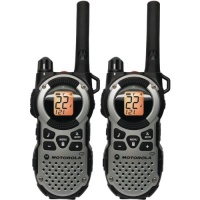 Motorola MT352R FRS Weatherproof Two-Way - 35 Mile Radio Pack - Silver Motorola MT352R FRS Weatherproof Two-Way - 35 Mile Radio Pack - Silver