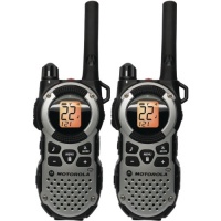 Motorola MT352R FRS Weatherproof Two-Way - 35 Mile Radio Pack - Silver