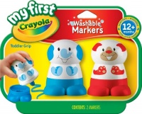 My Frist Crayola Character Marker, Red and Blue My Frist Crayola Character Marker, Red and Blue