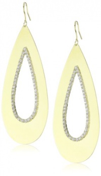 Sheila Fajl 18k Gold-Plated Cubic Zirconia Teardrop Earrings