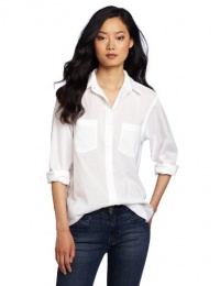 French Connection Women's Come Here Cotton Top, White, 2 French Connection Women's Come Here Cotton Top, White, 2